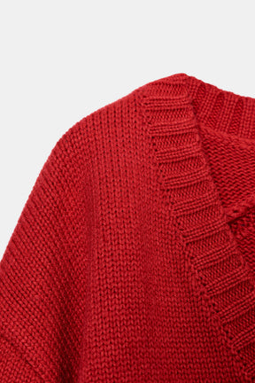 OVERSIZED KNIT JUMPER