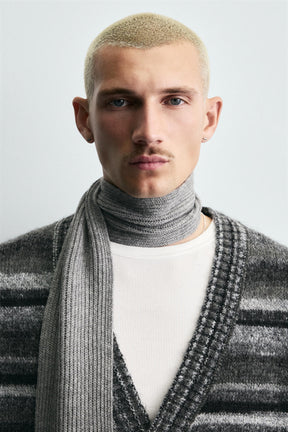 STRIPED JACQUARD CARDIGAN - Image 5