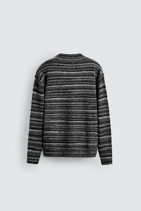 STRIPED JACQUARD CARDIGAN - Image 8