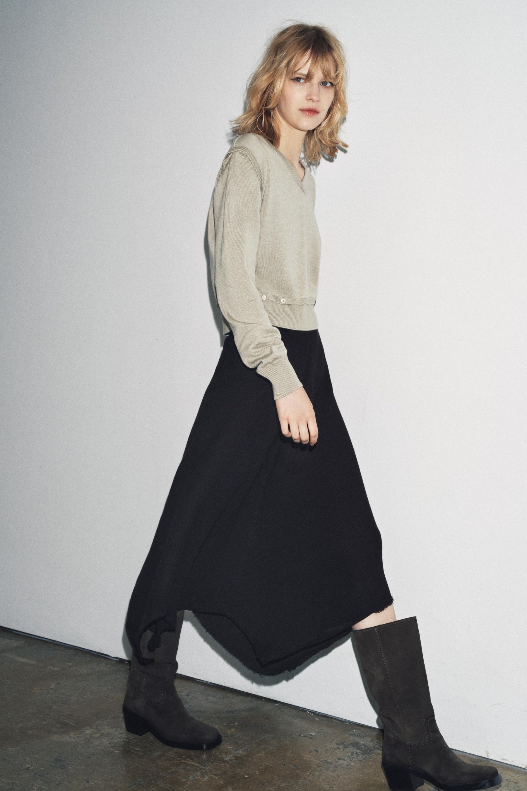BUTTON DETAIL KNIT JUMPER - Image 5