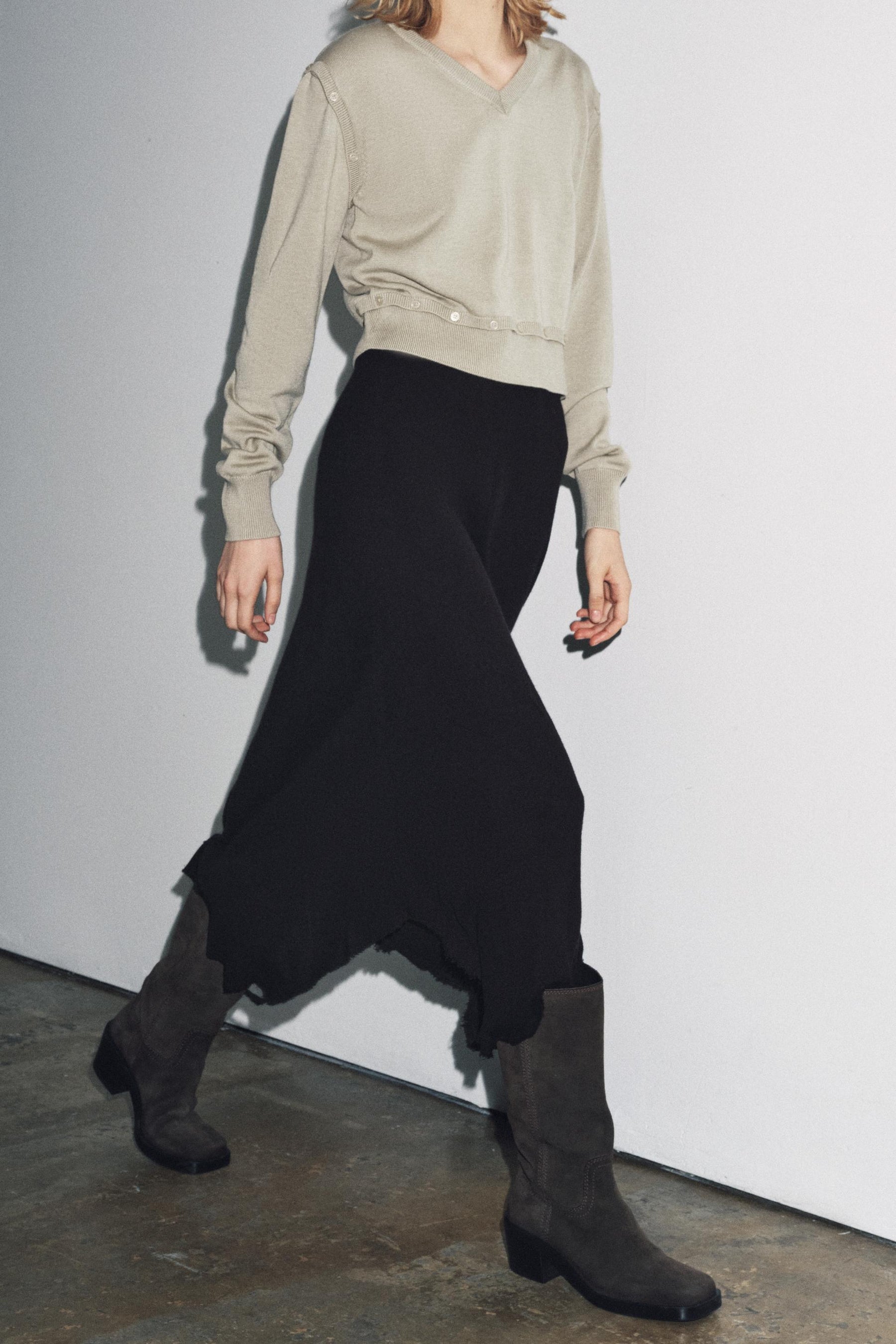 BUTTON DETAIL KNIT JUMPER - Image 6