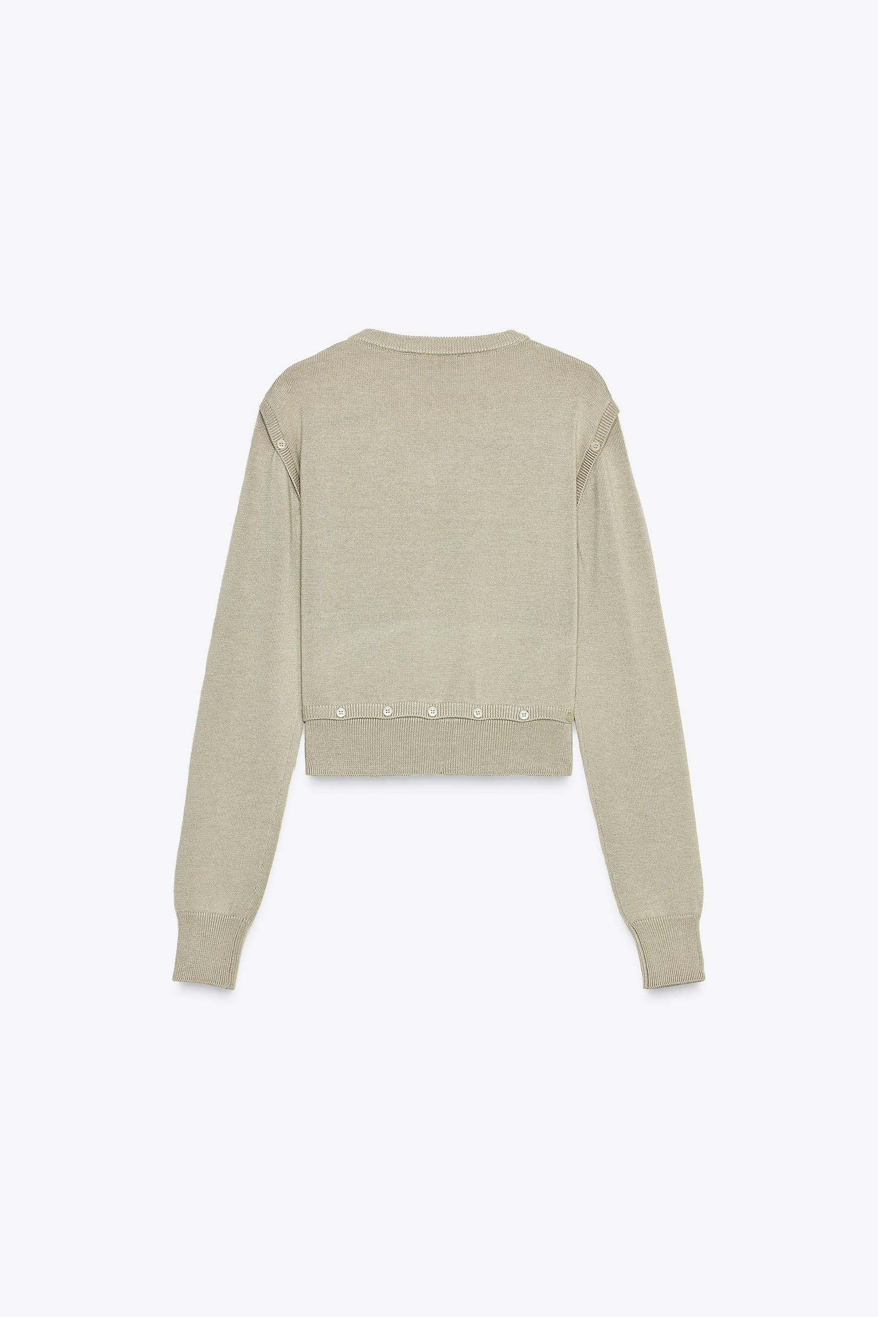 BUTTON DETAIL KNIT JUMPER - Image 7