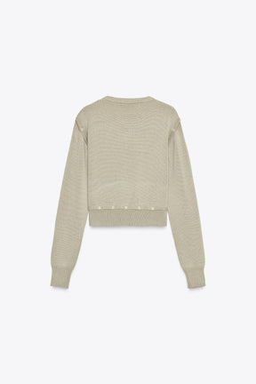 BUTTON DETAIL KNIT JUMPER - Image 7