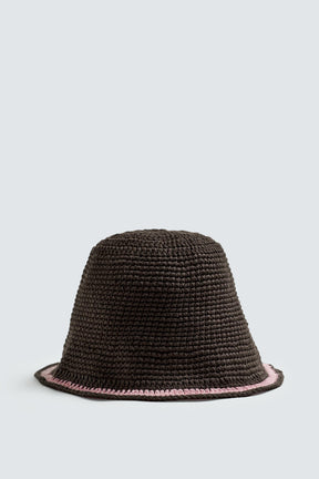 CROCHET BAND BUCKET HAT - Image 3