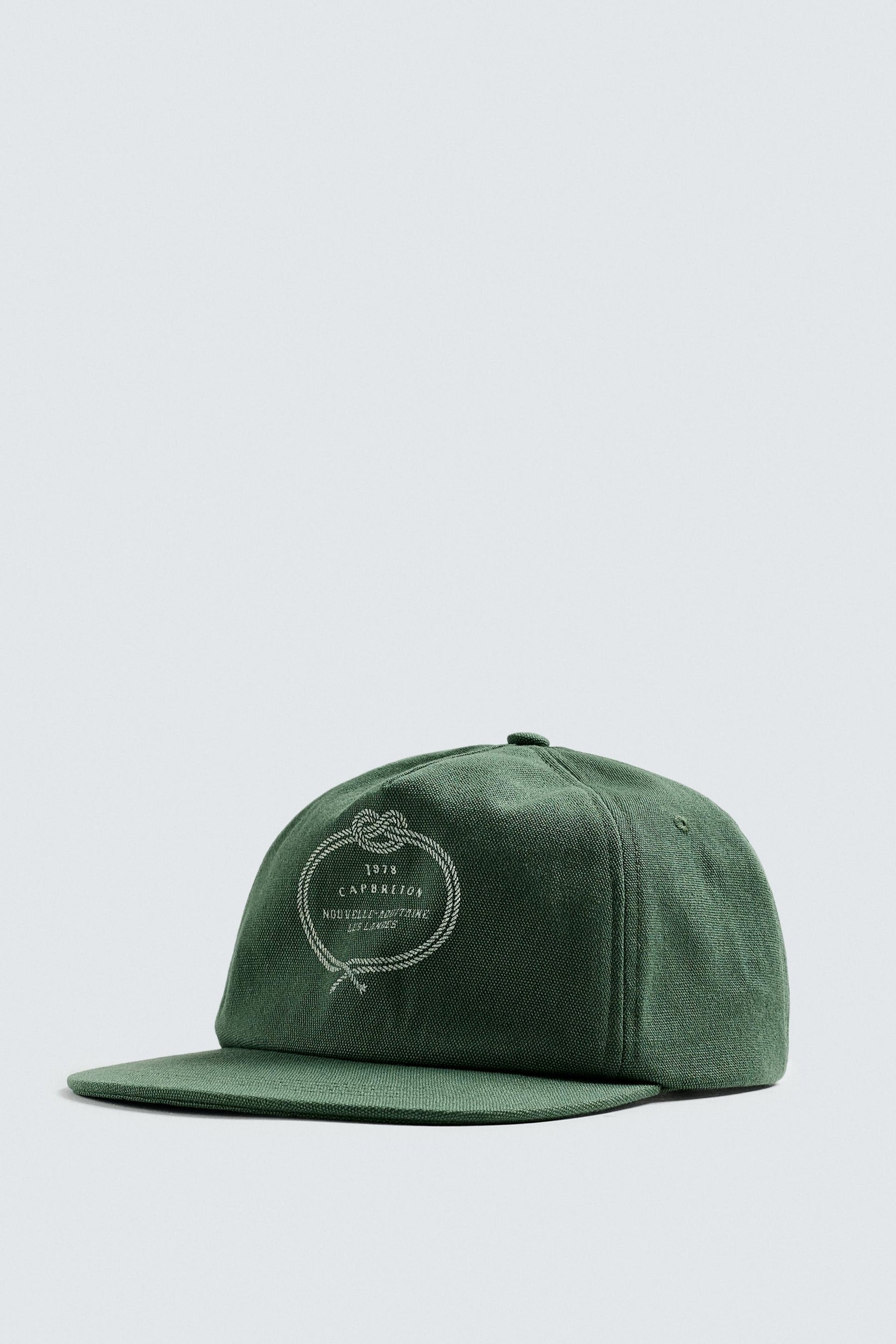 WASHED CAP WITH COMBINED PRINT - Image 5
