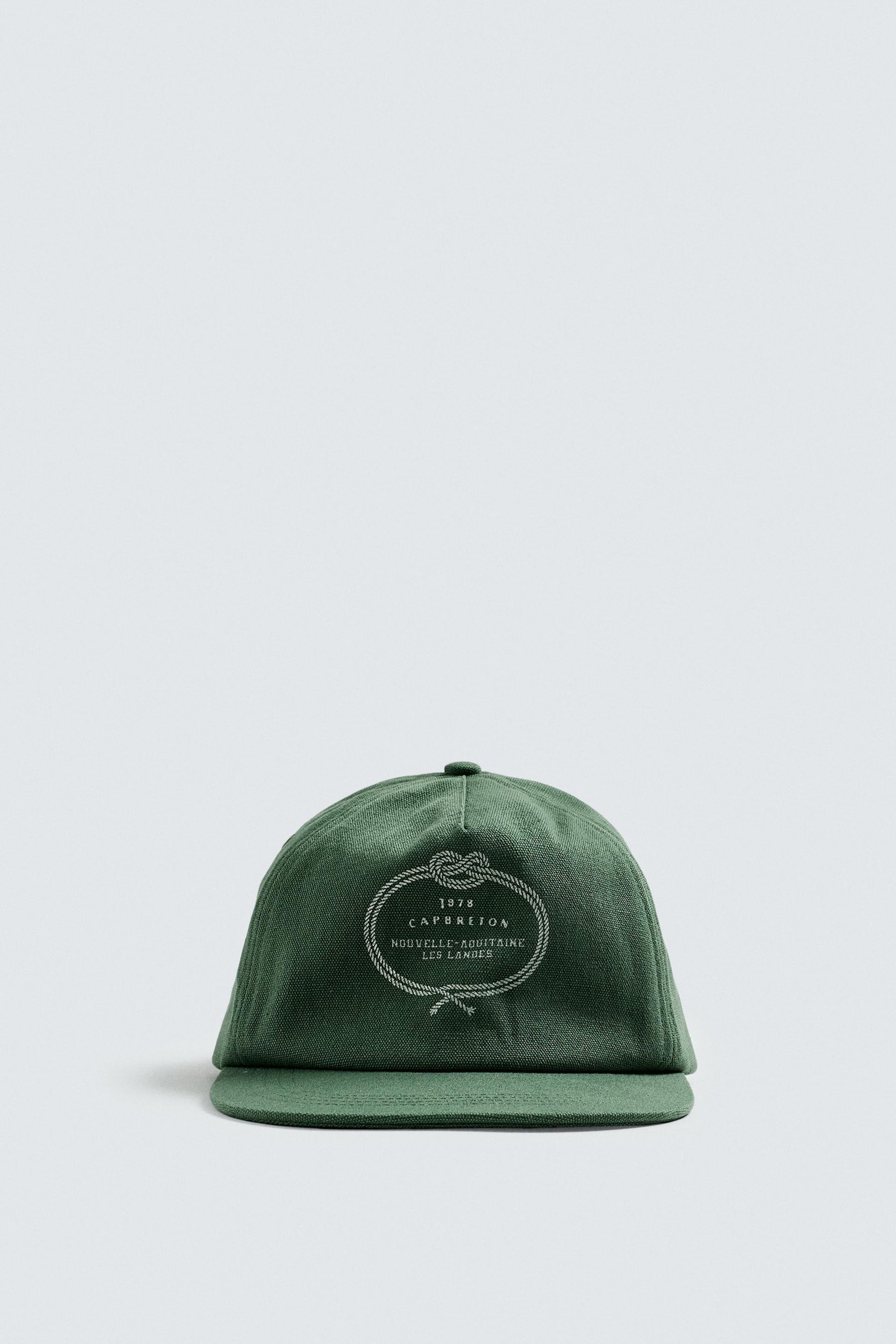 WASHED CAP WITH COMBINED PRINT - Image 6