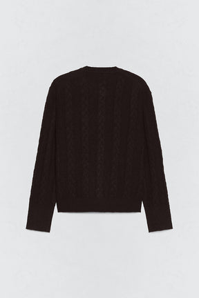 WOOL CARDIGAN SOSHIOTSUKI