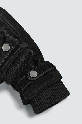 Leather and Suede Gloves