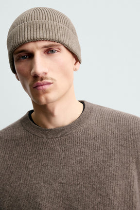 Cotton Blend Beanie