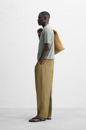 COTTON/SILK KNIT POLO SHIRT - Image 4
