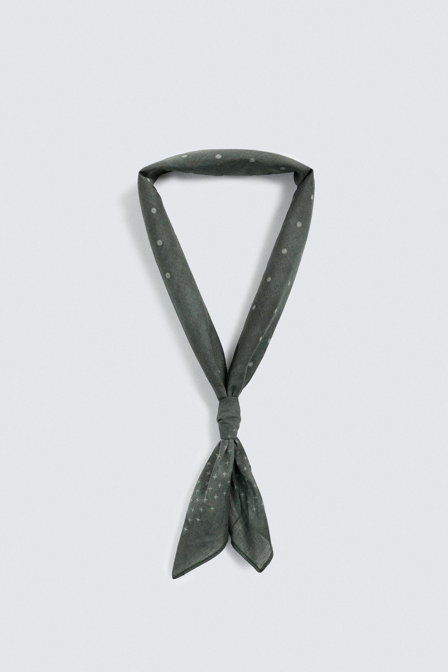POLKA DOT PRINT BANDANA - Image 2