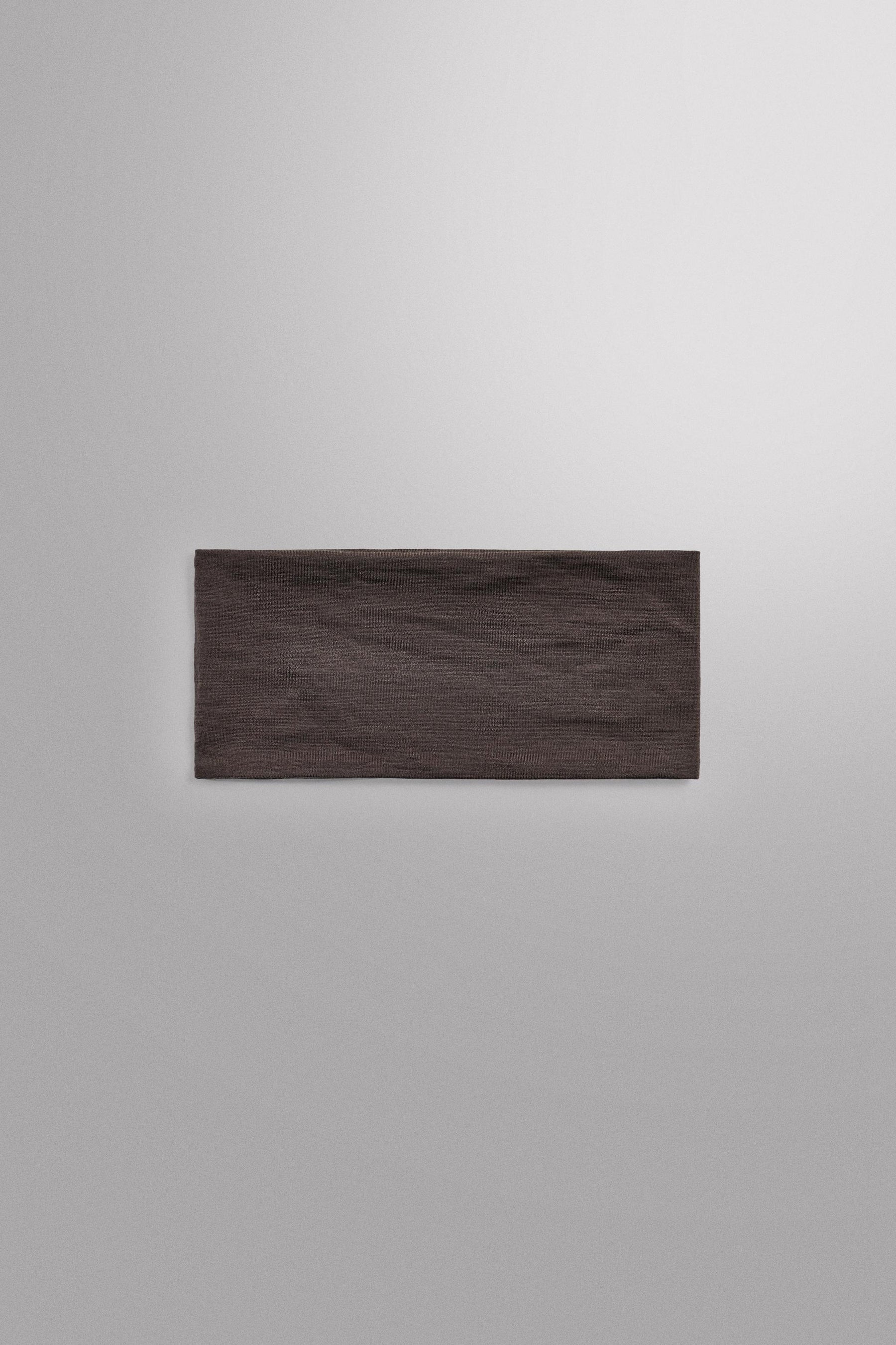 WOOL BLEND ELASTIC SPORTS HEADBAND - Image 1
