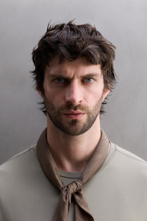 WOOL BLEND BANDANA - Image 1