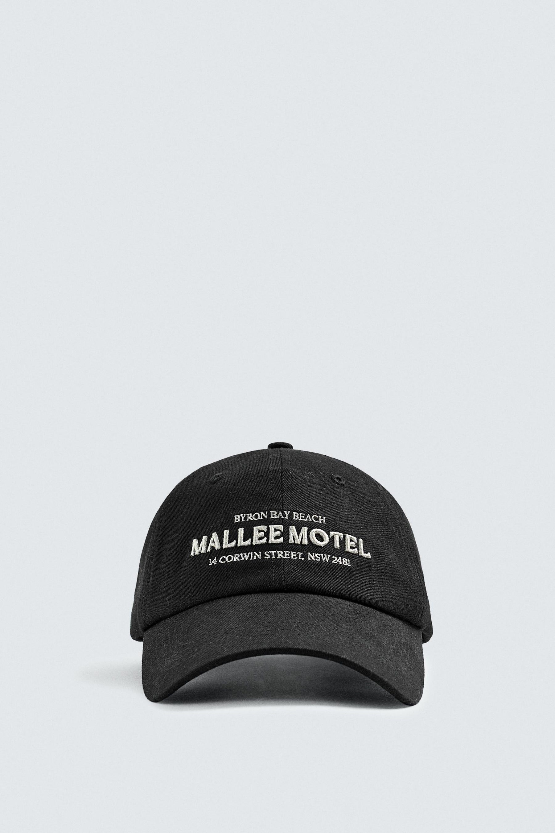 CAP WITH EMBROIDERED TEXT - Image 2