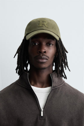 CAP WITH LETTER PATCH - Image 1