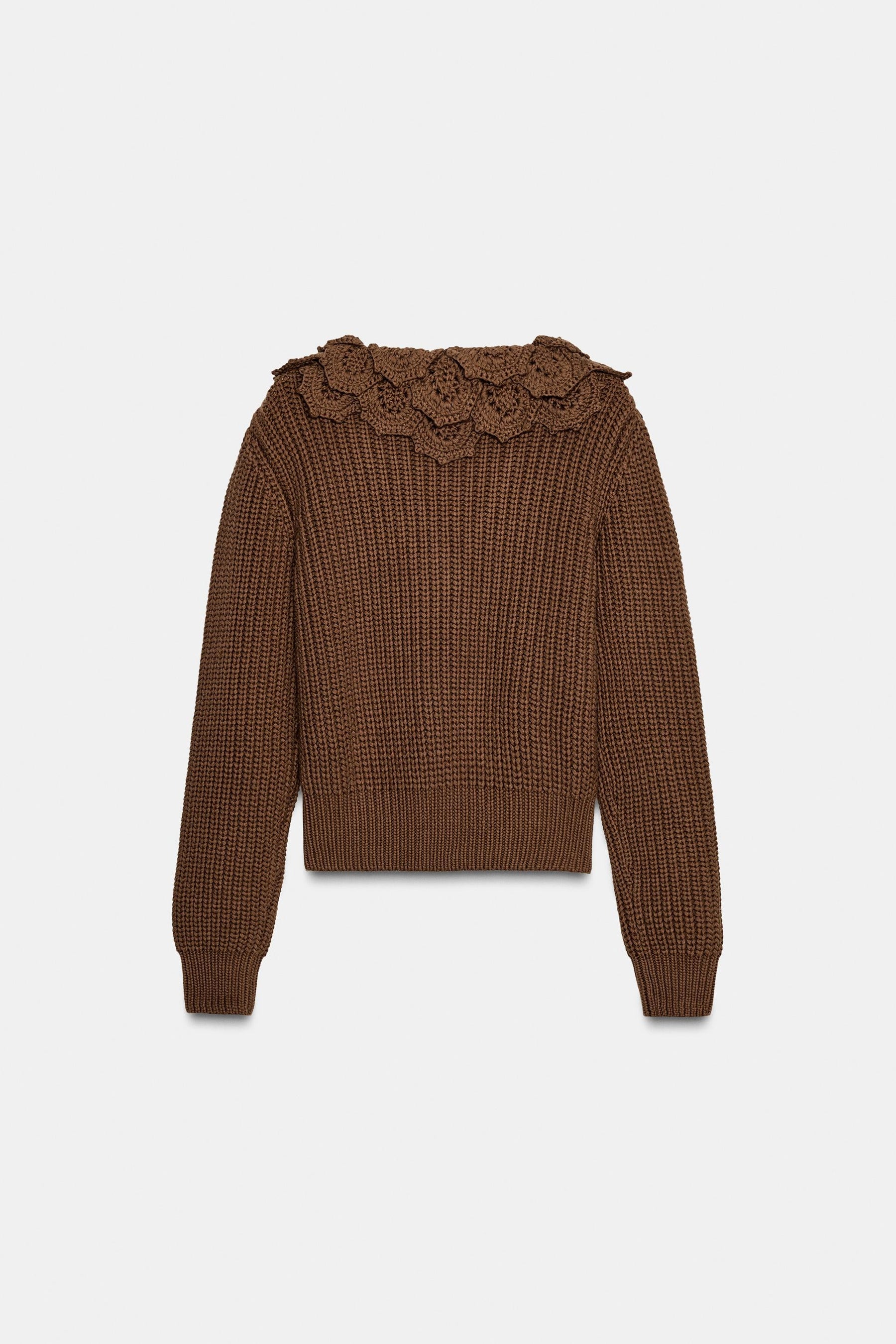 Cardigan mit Blumenmuster