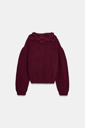 STRICKStrickjacke mit Struktur