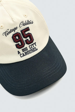 CONTRAST EMBROIDERY CAP - Image 3