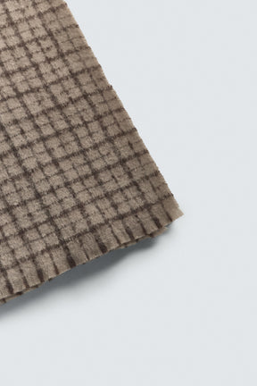 BRUSHED CHECK SCARF - Image 5
