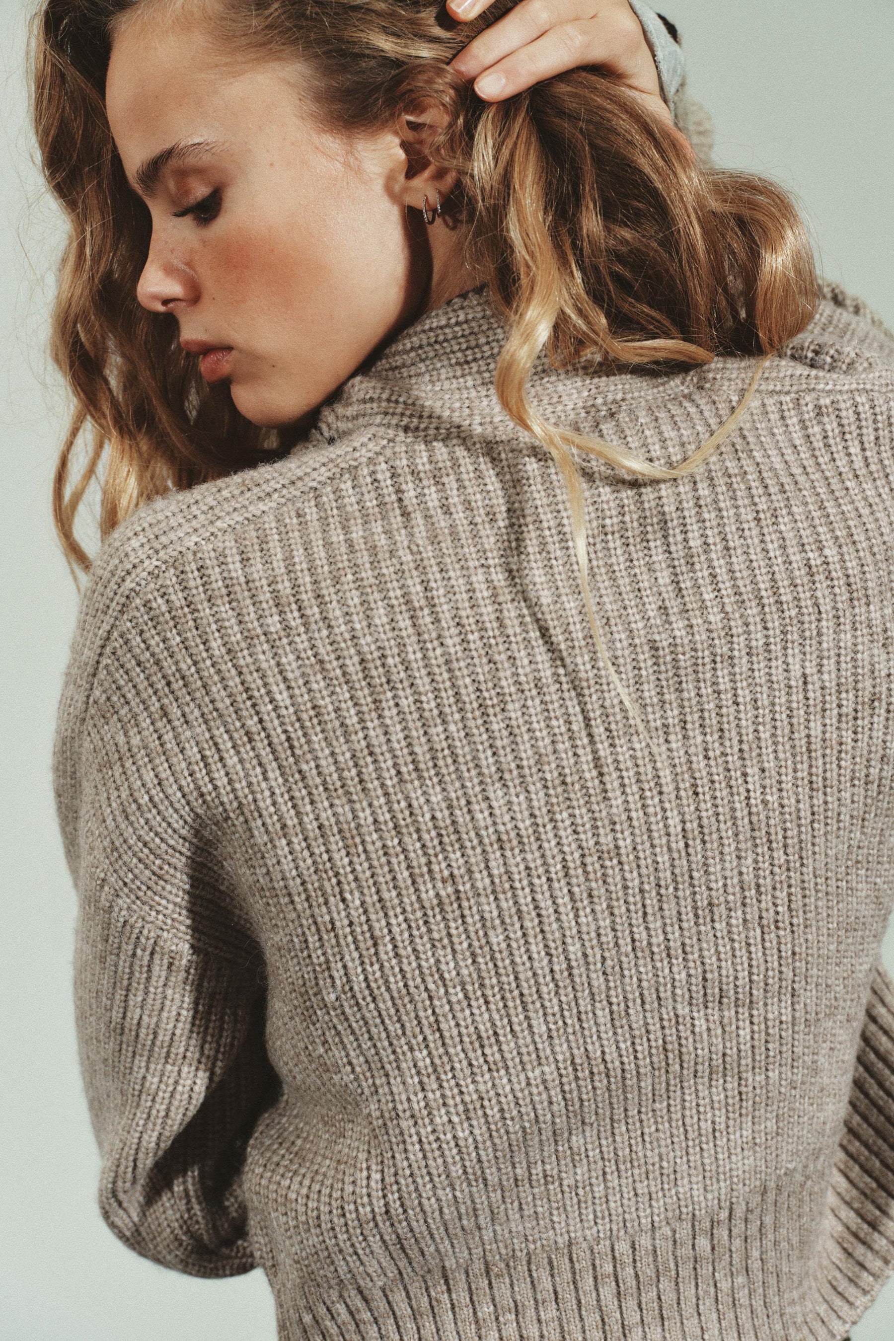 Bow-Detailed Knit Jumper