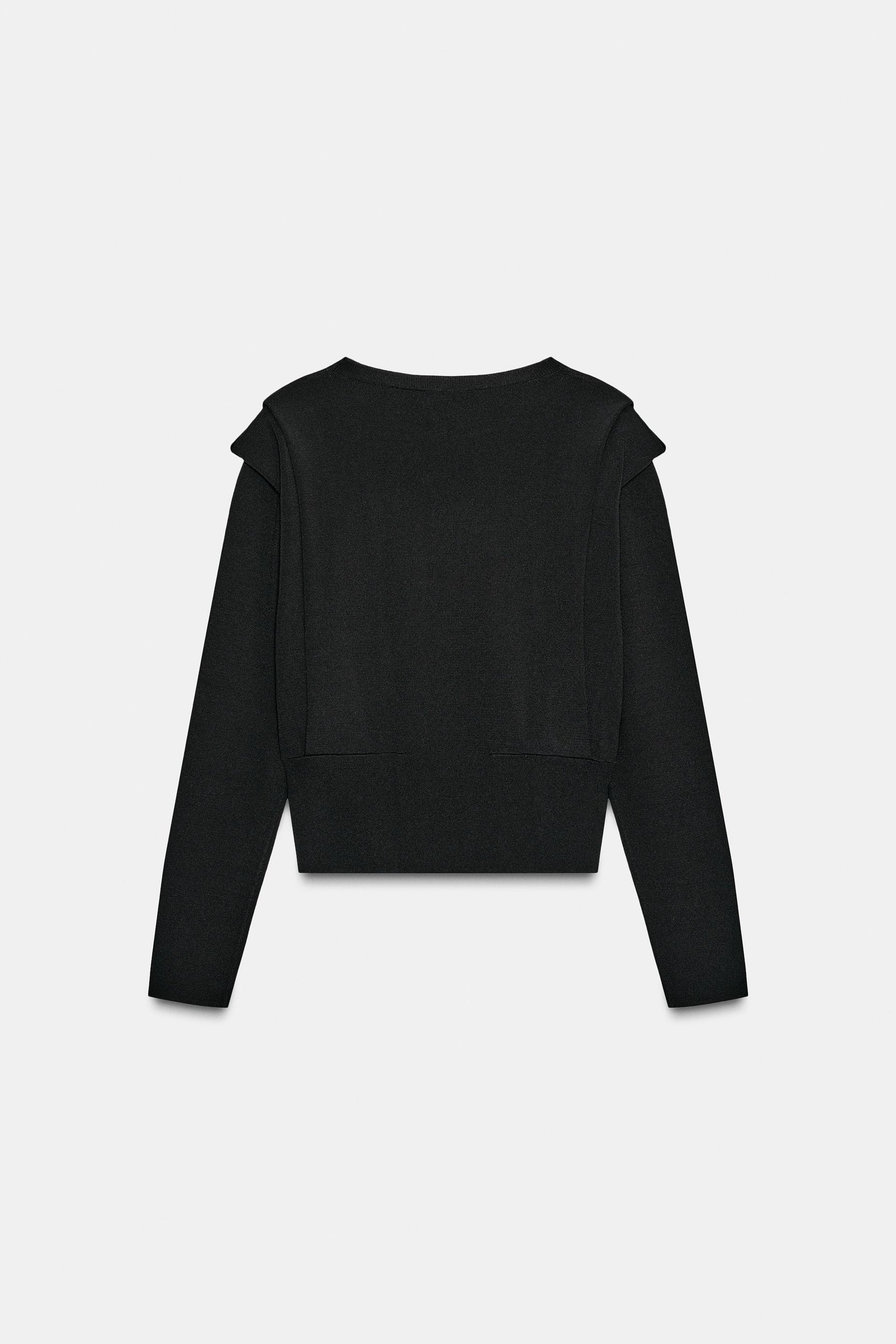 KNIT JUMPER WITH PADS