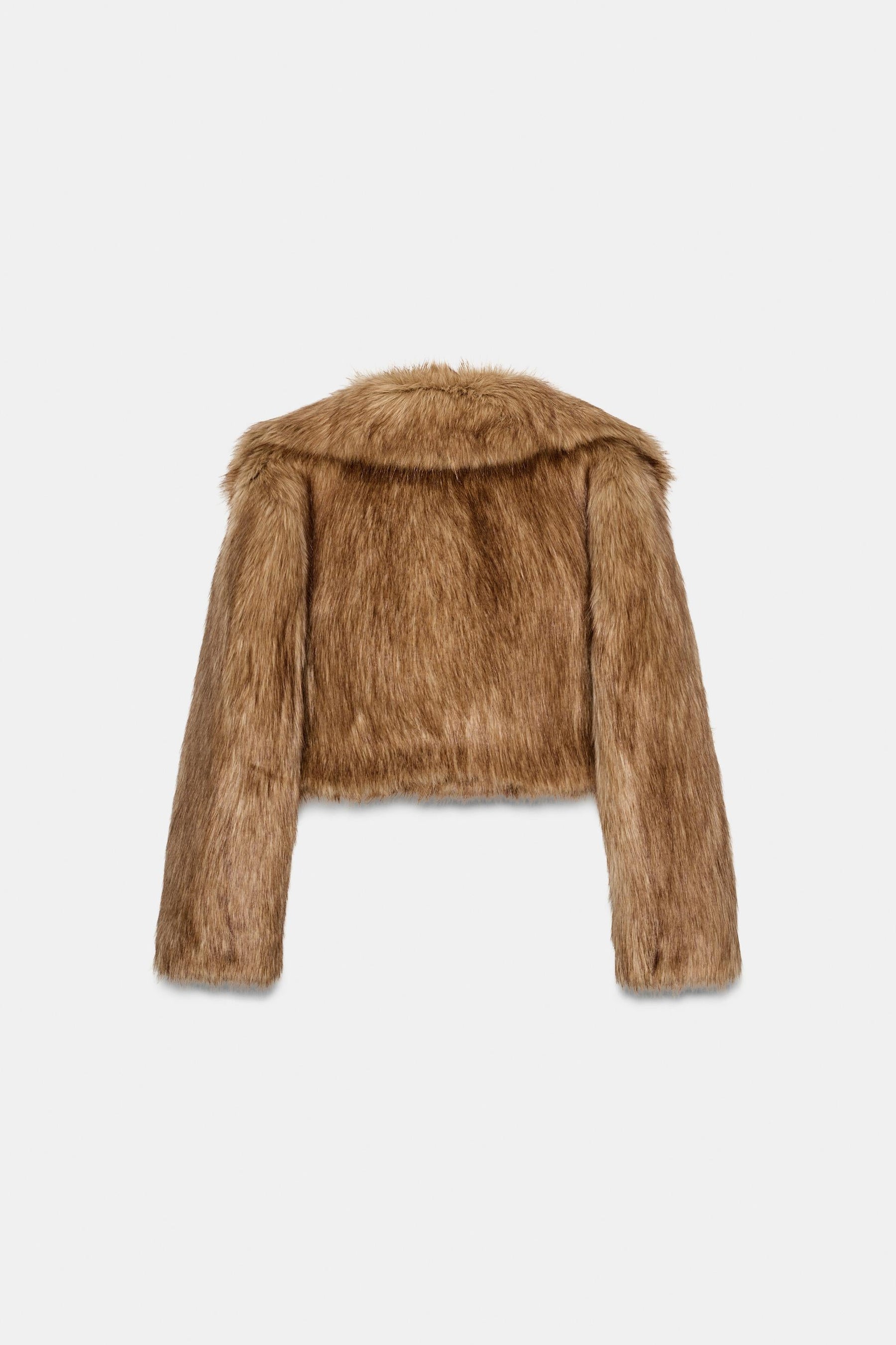 KURZE KUNSTPELDJACKE
