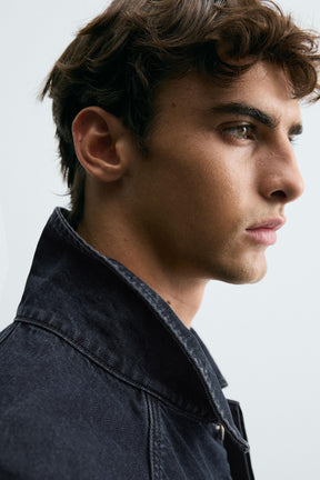 DENIM JACKET WITH POCKETS - Image 6