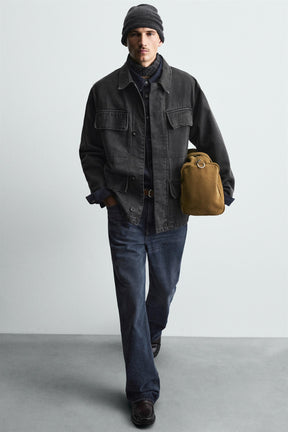 RELAXED FIT JACKET WITH POCKETS - Image 5