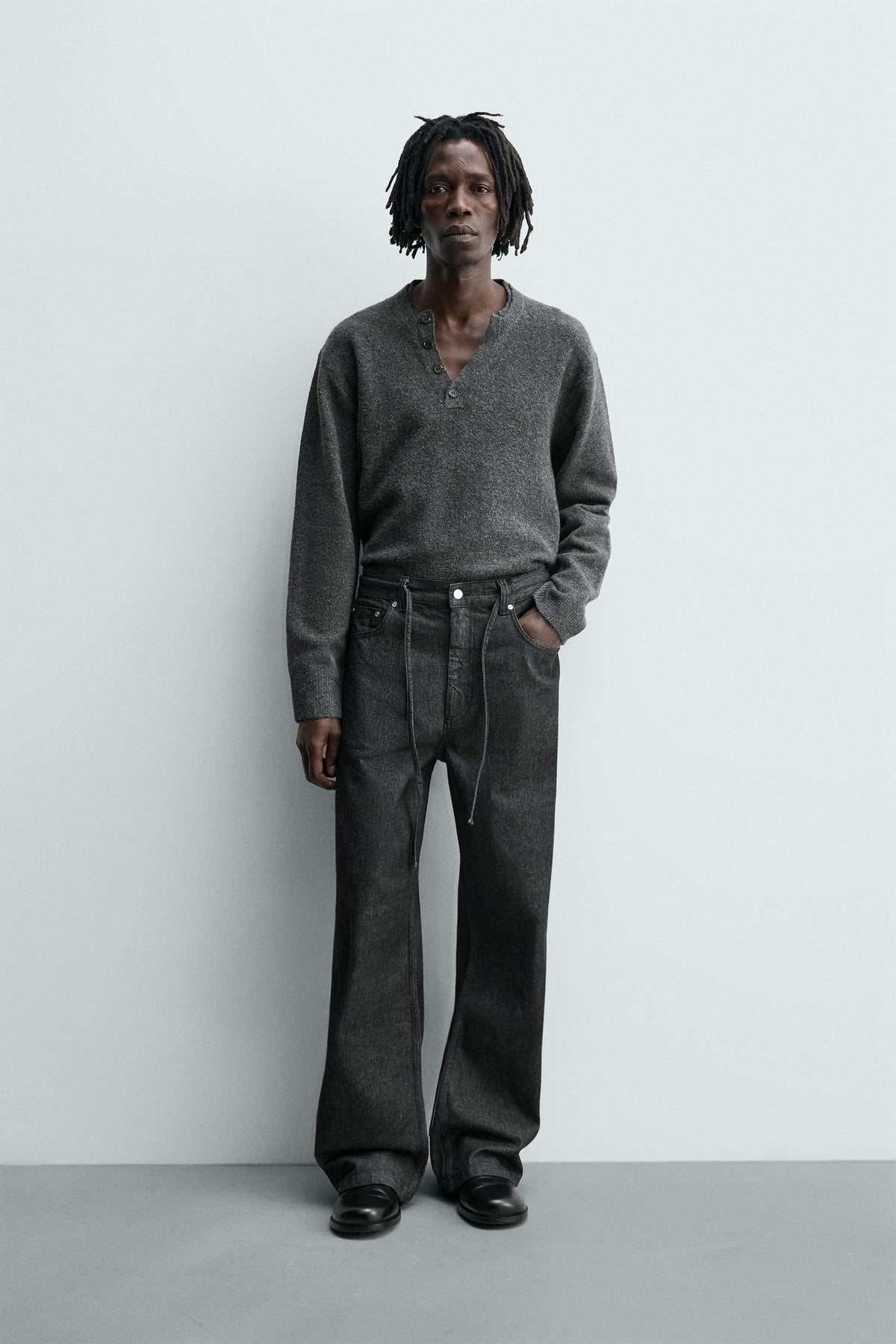 RELAXED bell bottom FIT JEANS - Image 1