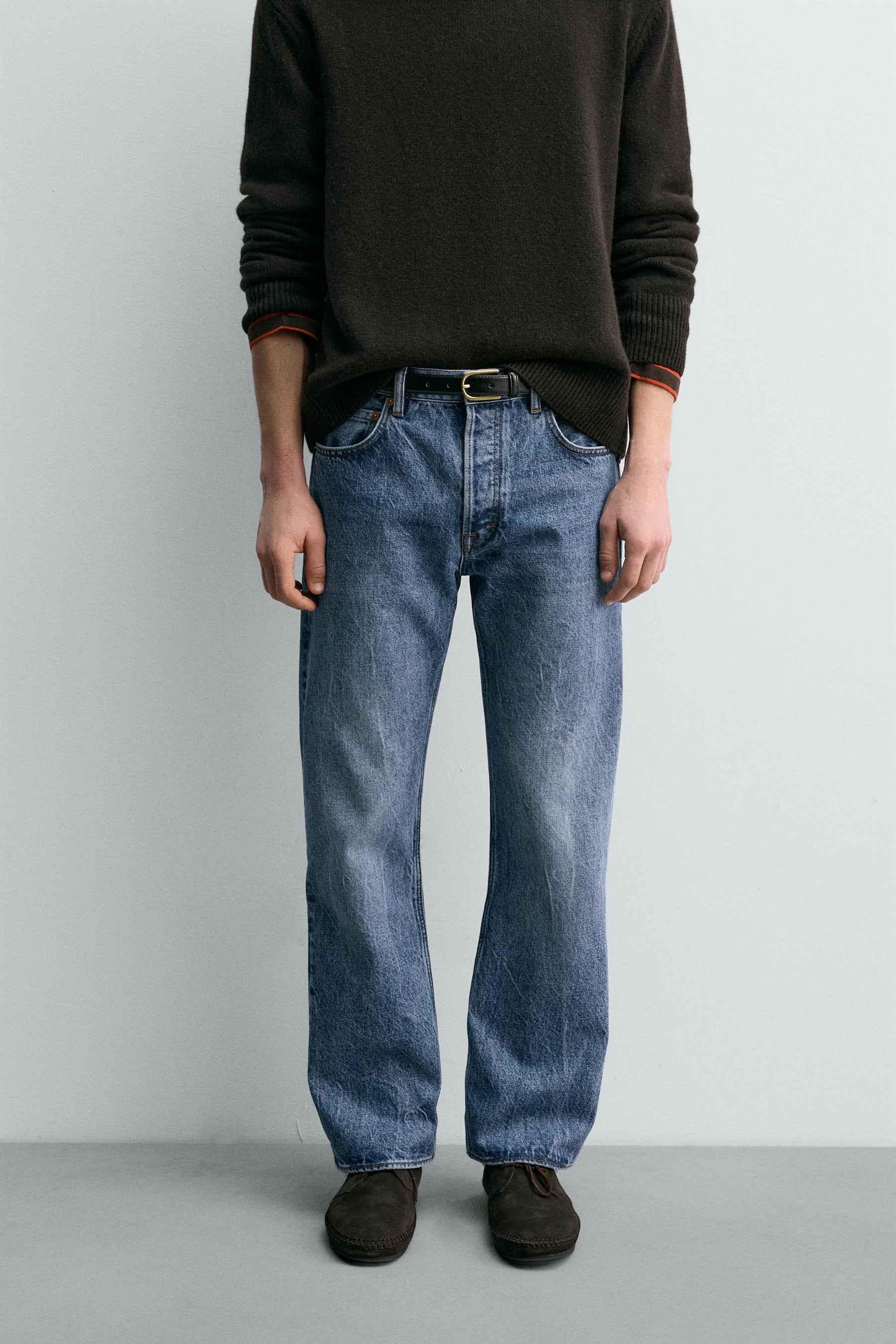 Bootcut Straight Jeans