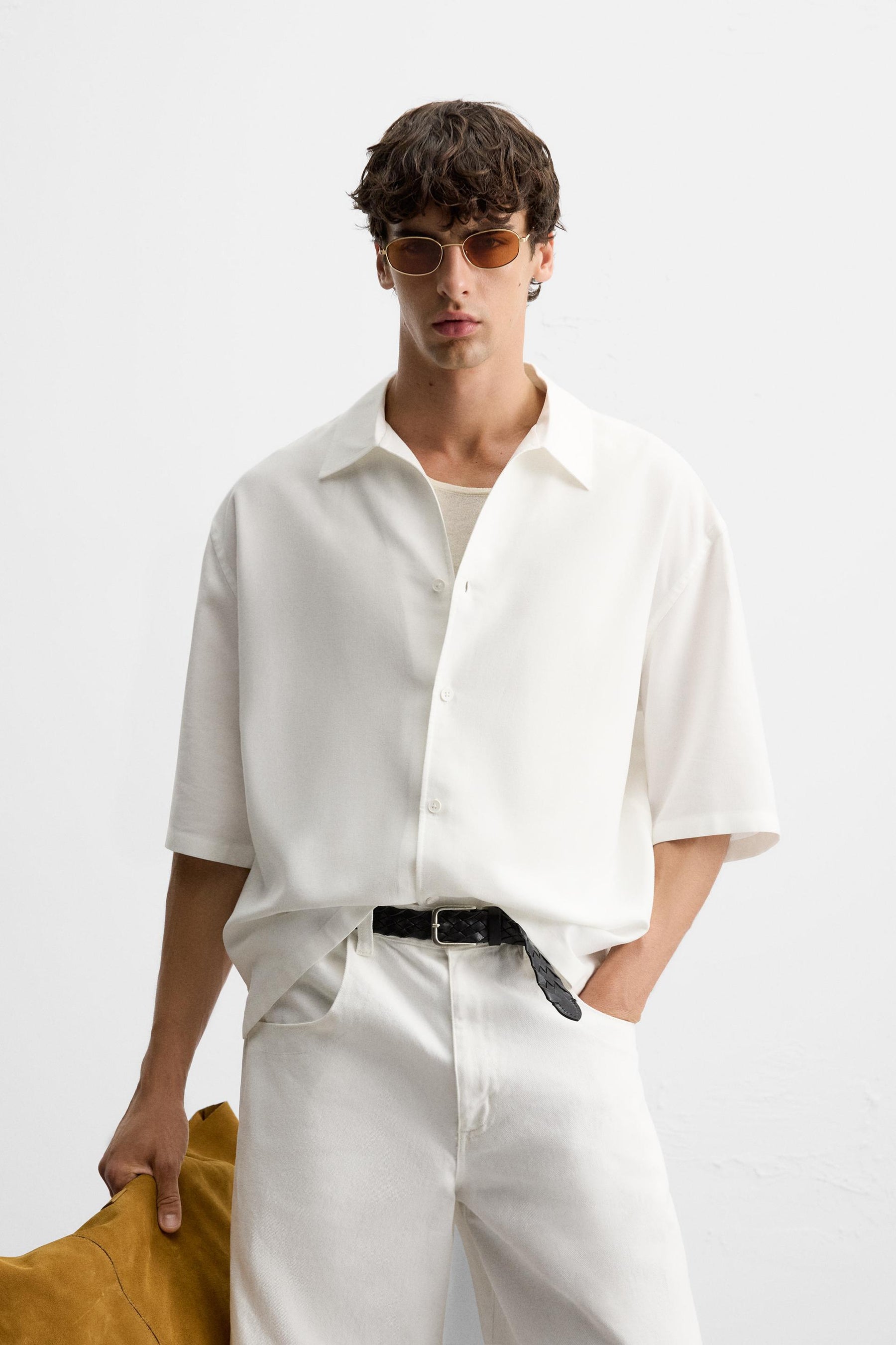 RELAXED FIT FLOWING SHIRT - Image 2