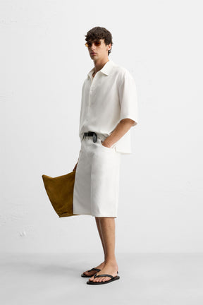 RELAXED FIT FLOWING SHIRT - Image 4