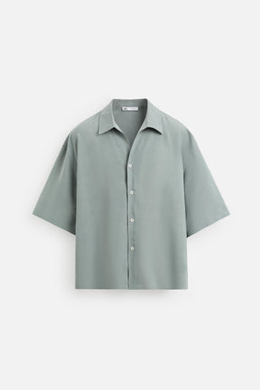 RELAXED FIT FLOWING SHIRT - Image 7