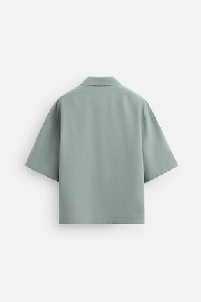 RELAXED FIT FLOWING SHIRT - Image 7
