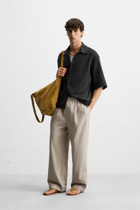 RELAXED FIT FLOWING SHIRT - Image 1