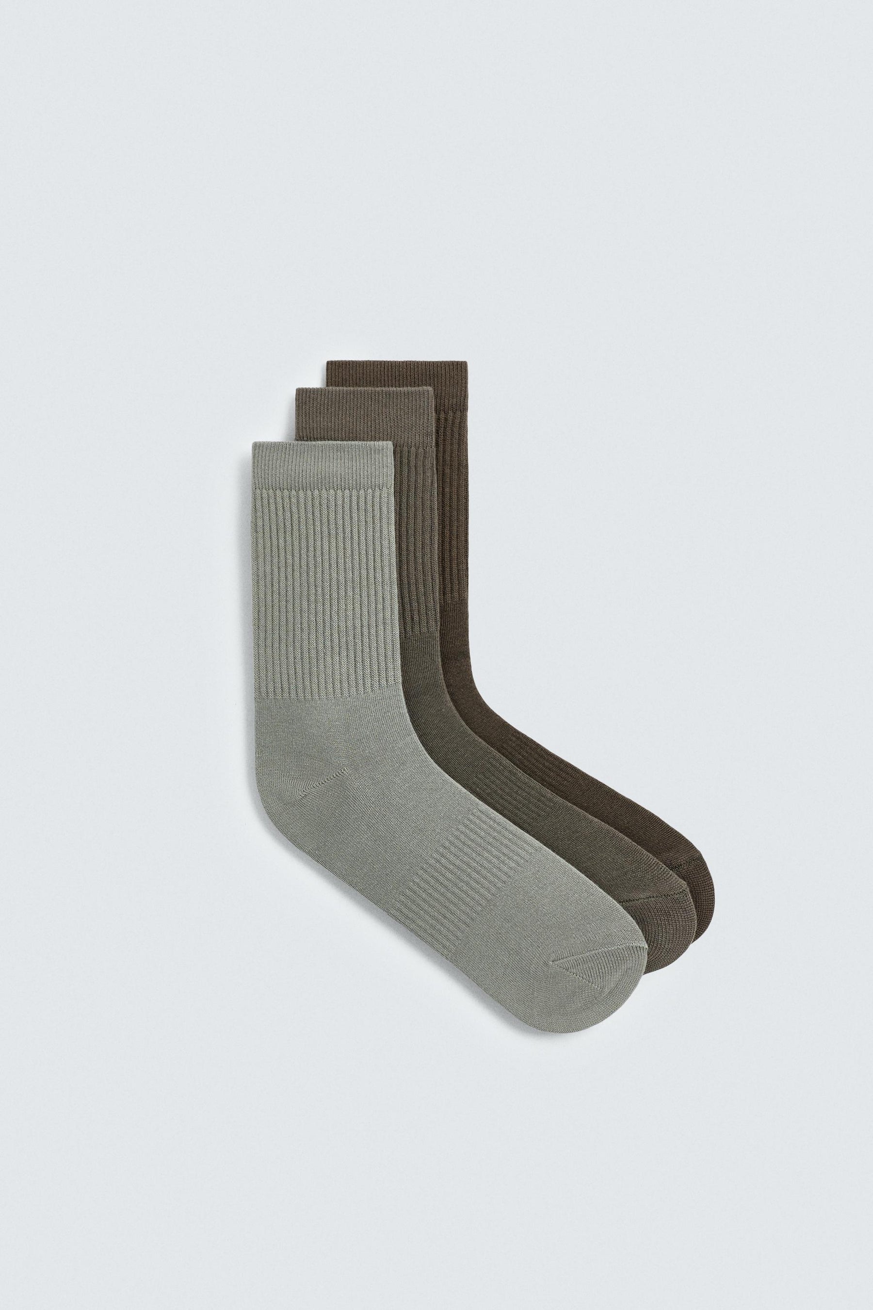 3-PACK OF RIBBED SOCKS - Image 2