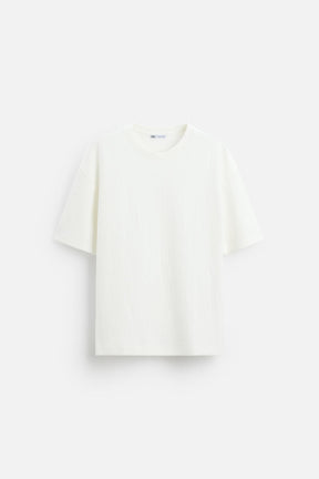 TEXTURED RELAXED FIT T-SHIRT - Image 7