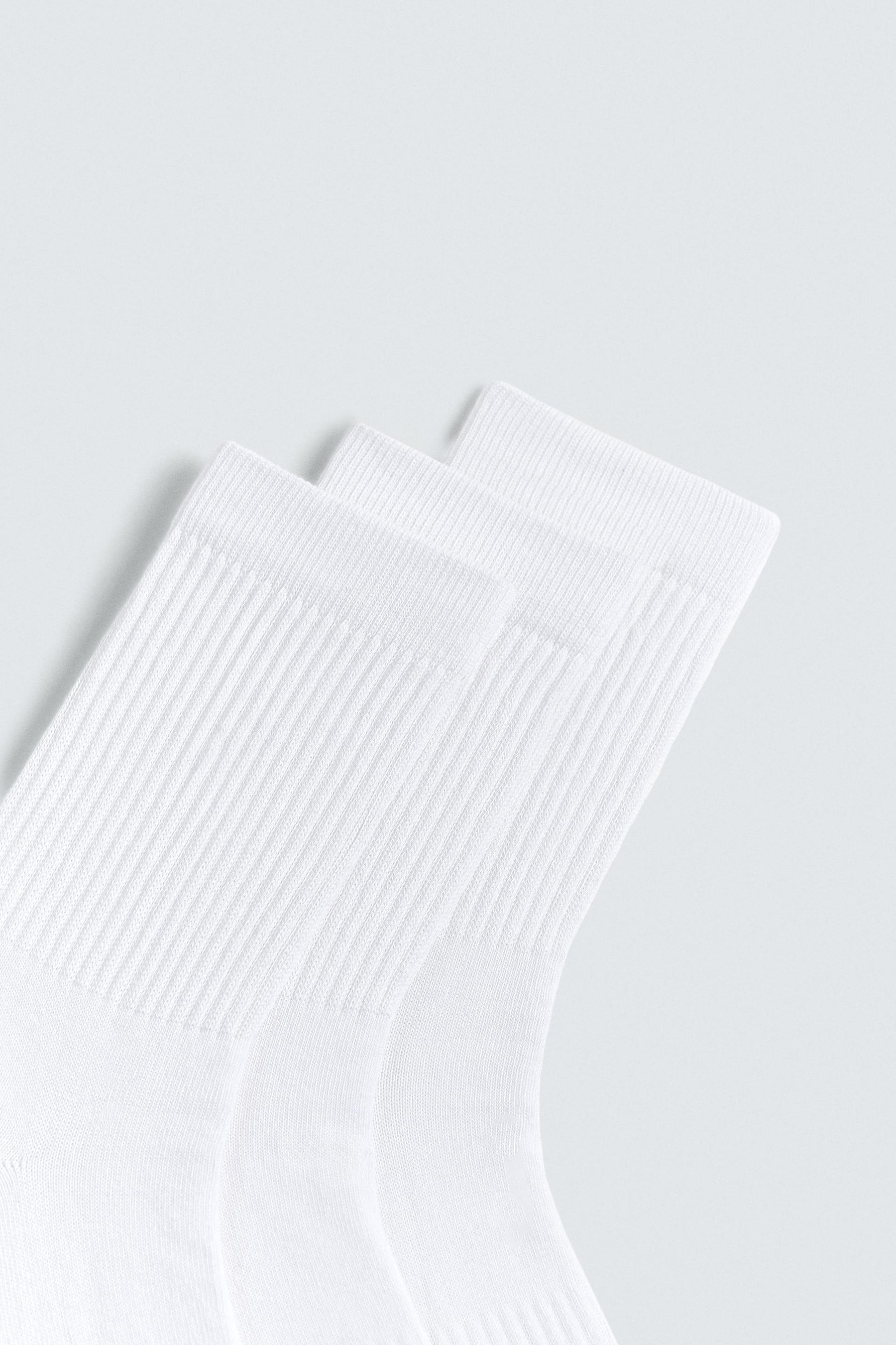 Ribbed Basic Socks