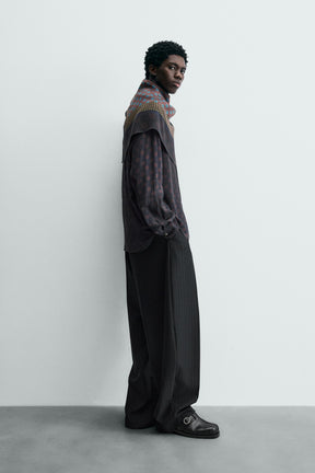 Polka Dot Blouse Scarf