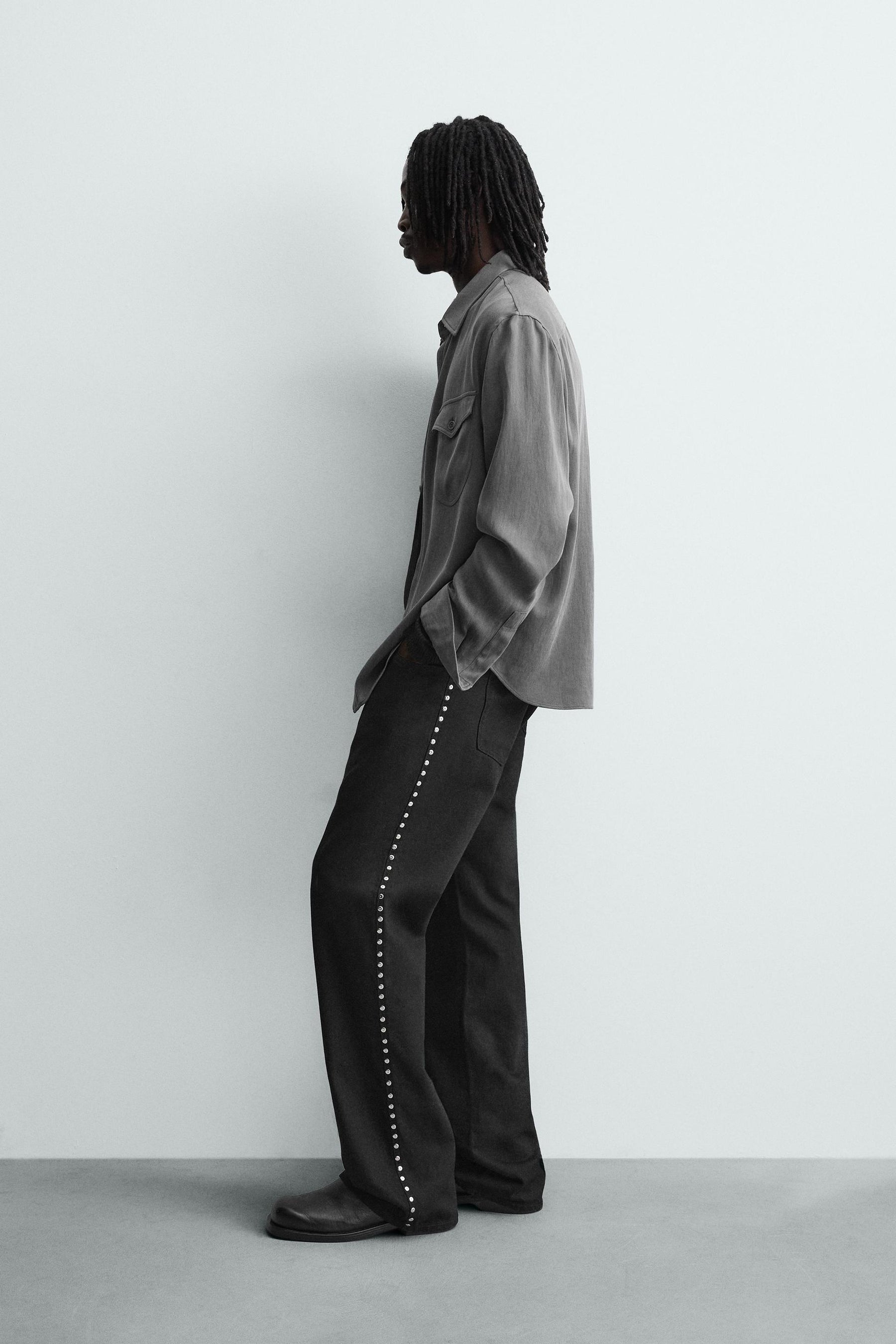 FLUID SHIRT WITH POCKETS - Image 4