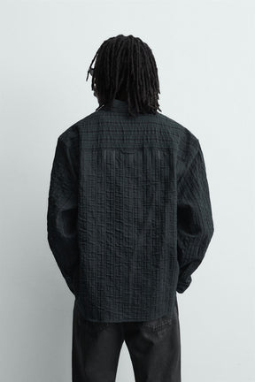 STRIPED JACQUARD SHIRT - Image 3