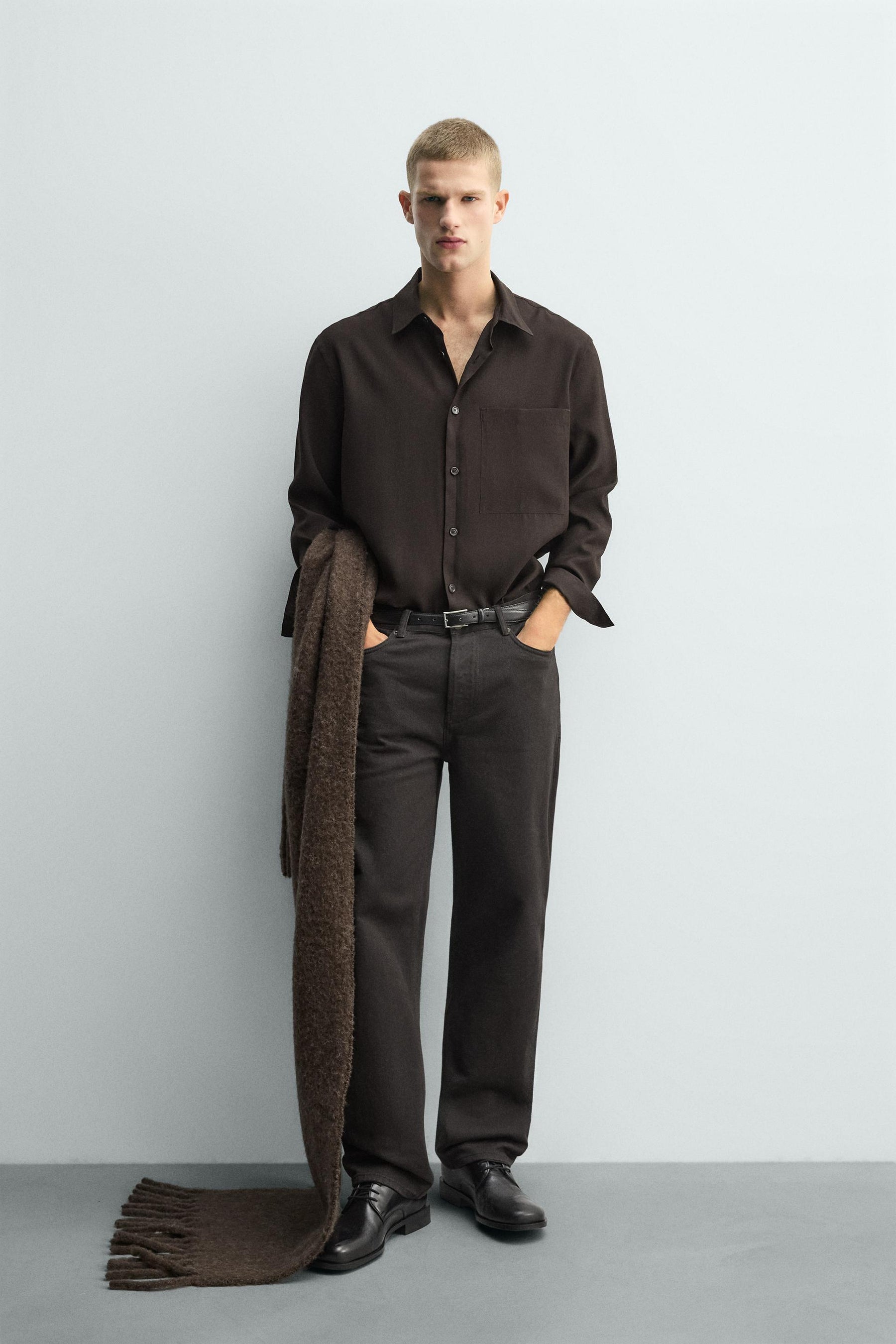 FLOWING SHIRT WITH POCKET - Image 1
