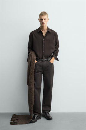 FLOWING SHIRT WITH POCKET - Image 1