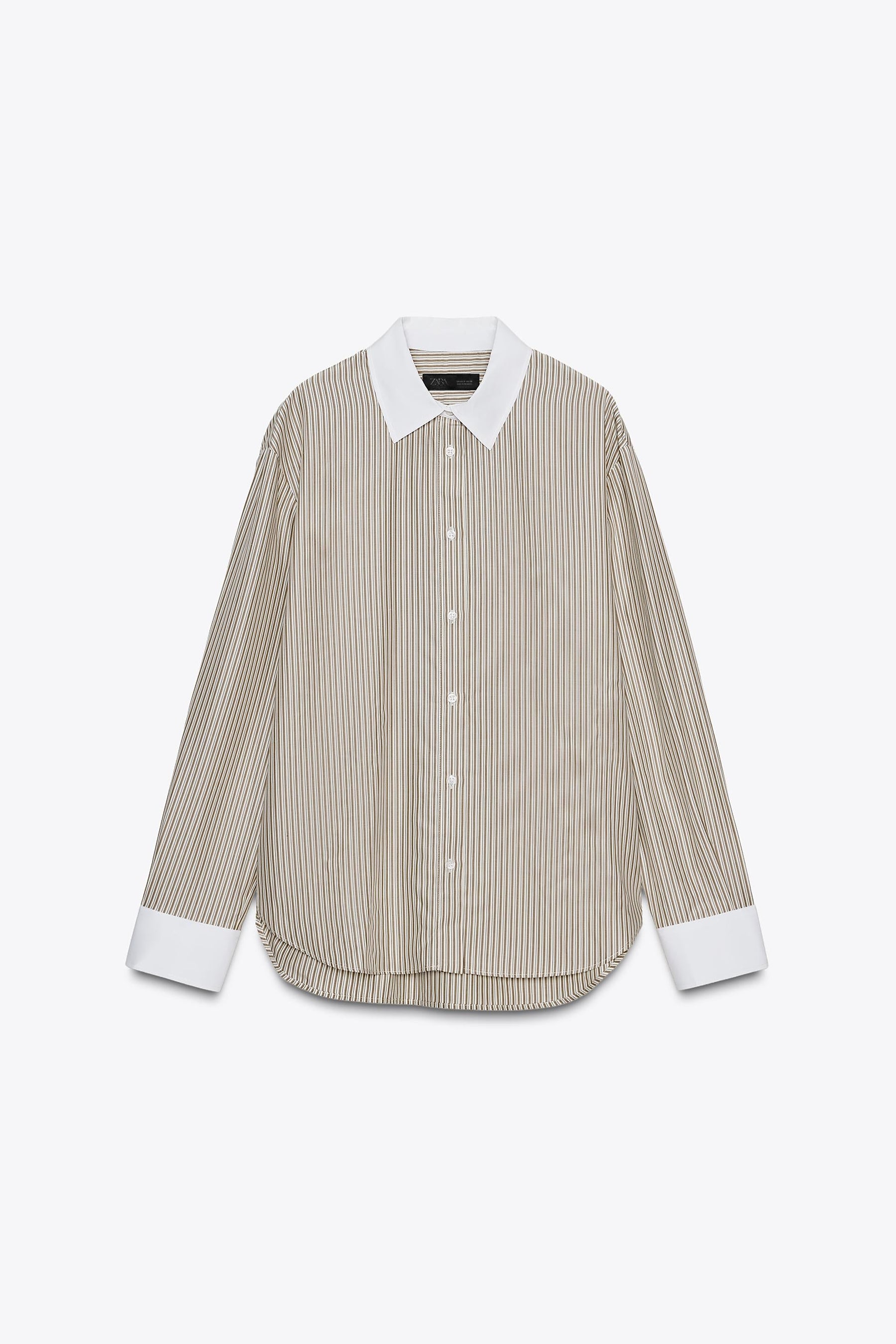 Contrast Striped Shirt