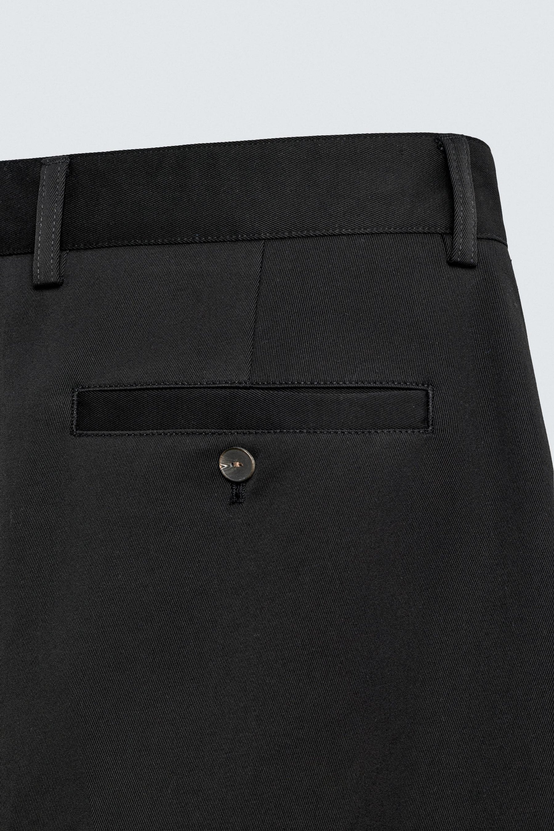 Plissierte, lässige Hose