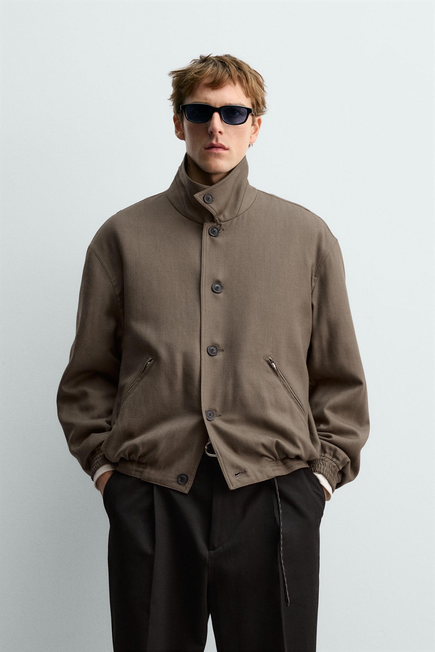 Wollgefütterte Jacke