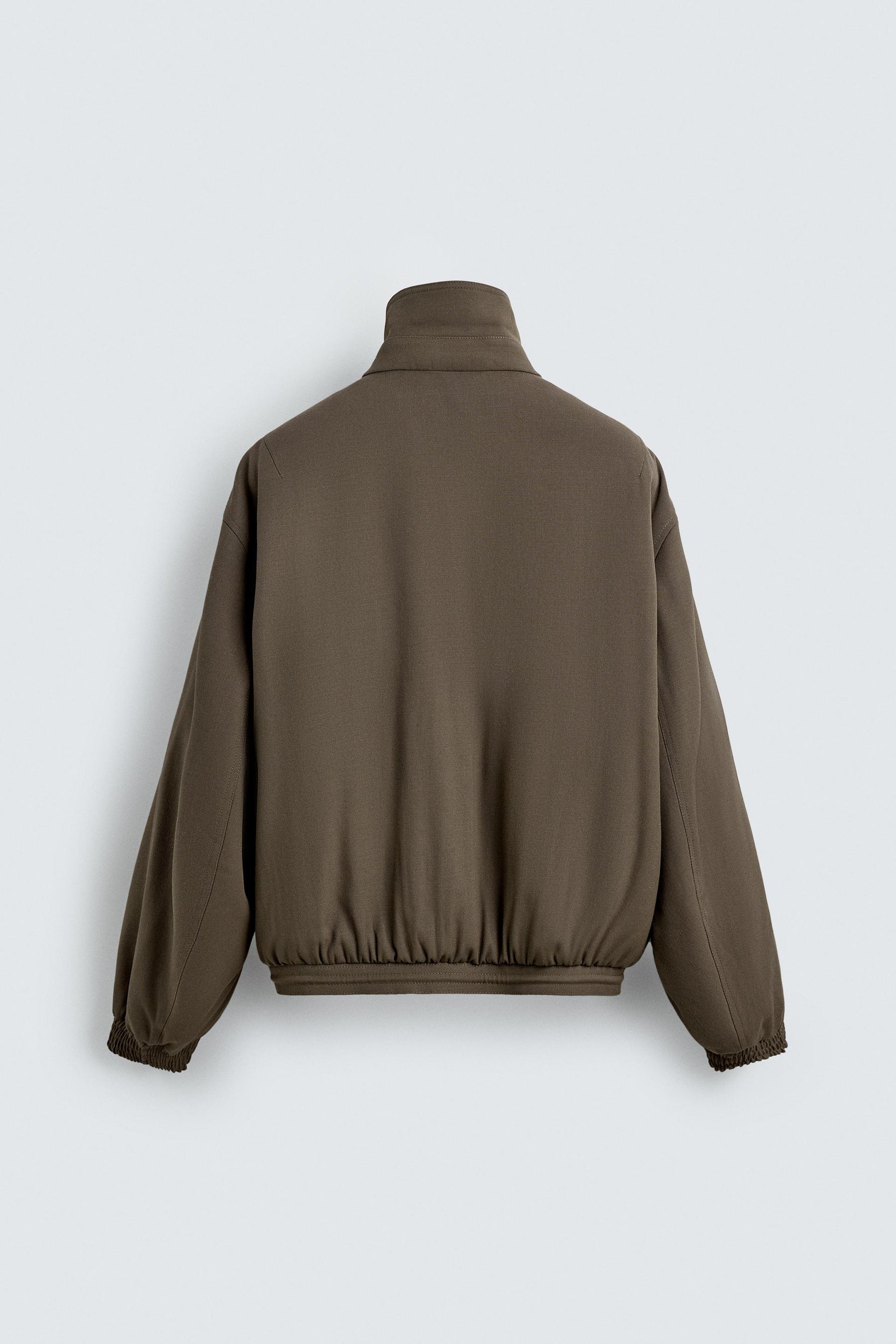 Wollgefütterte Jacke