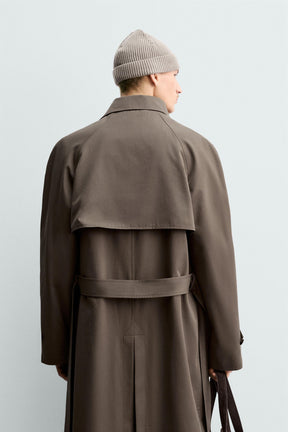 Water Repellent Trench Coat