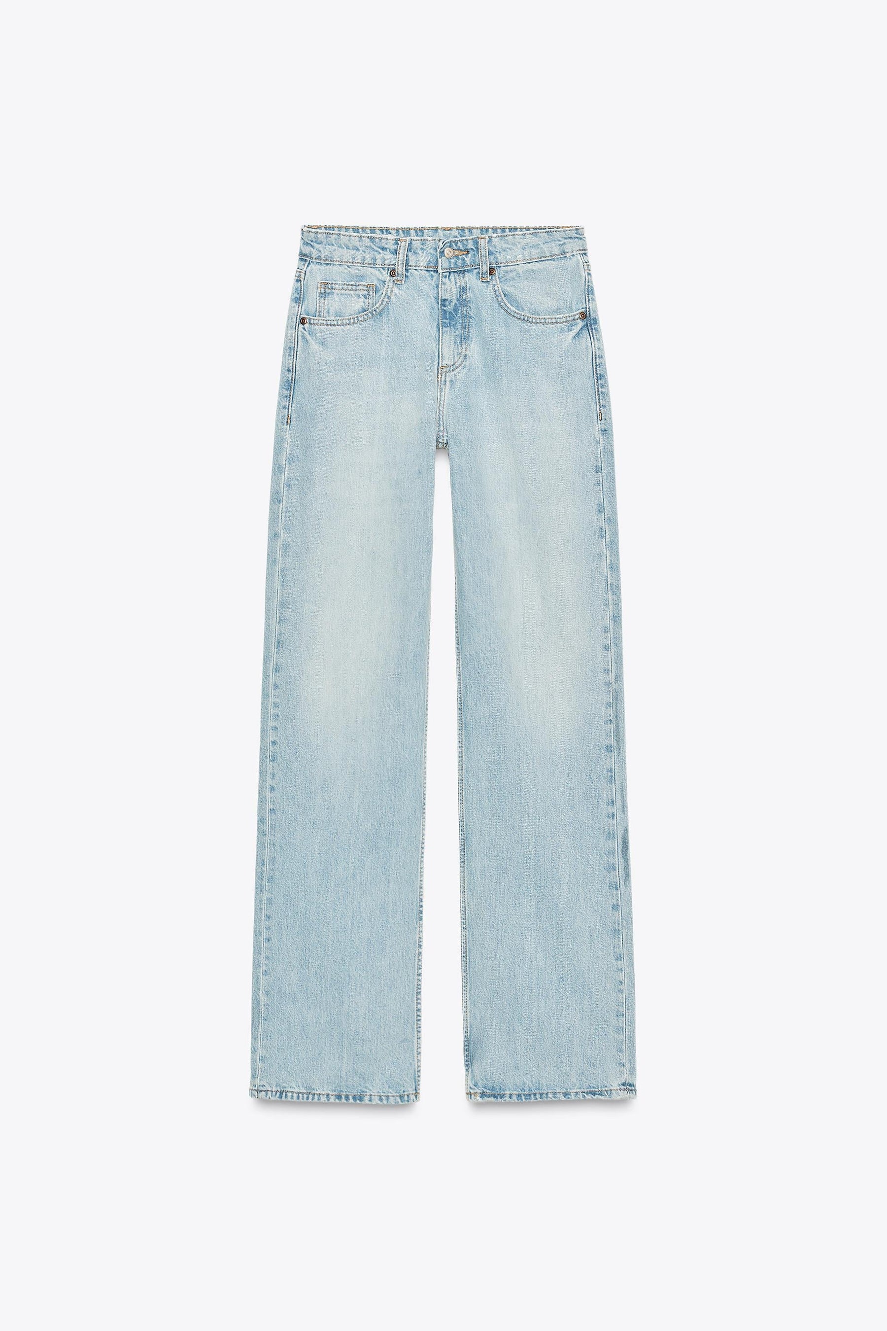 Jeans mit weitem Bein