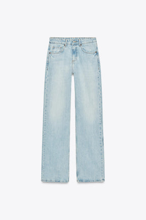Jeans mit weitem Bein